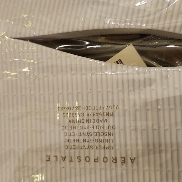 NWT AEROPOSTALE white flip flops -Bride, Bridal Shower, Bachelorette - Picture 5 of 5